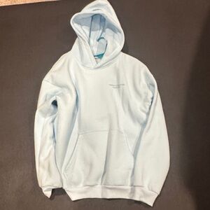 Sky Blue Men's Hoodie